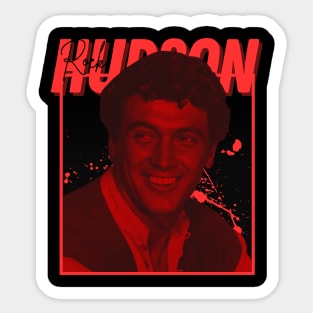 Rock Hudson Sticker